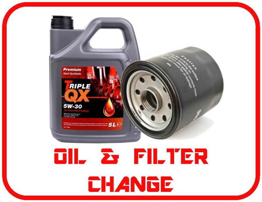 oil and filter change